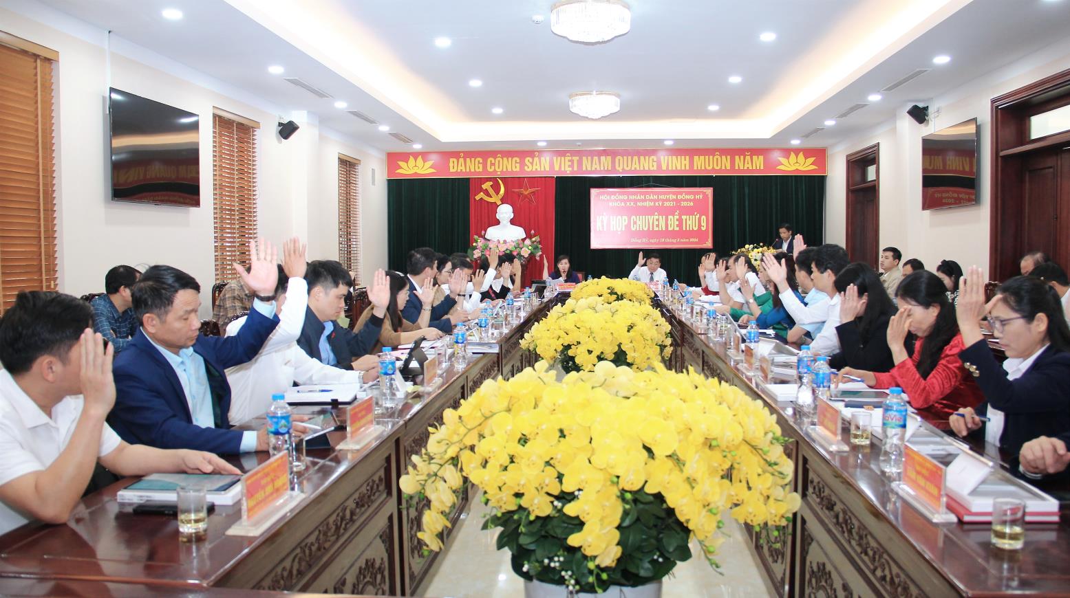 Kỳ họp chuyên đề thứ 9 HĐND huyện Đồng Hỷ khóa XX